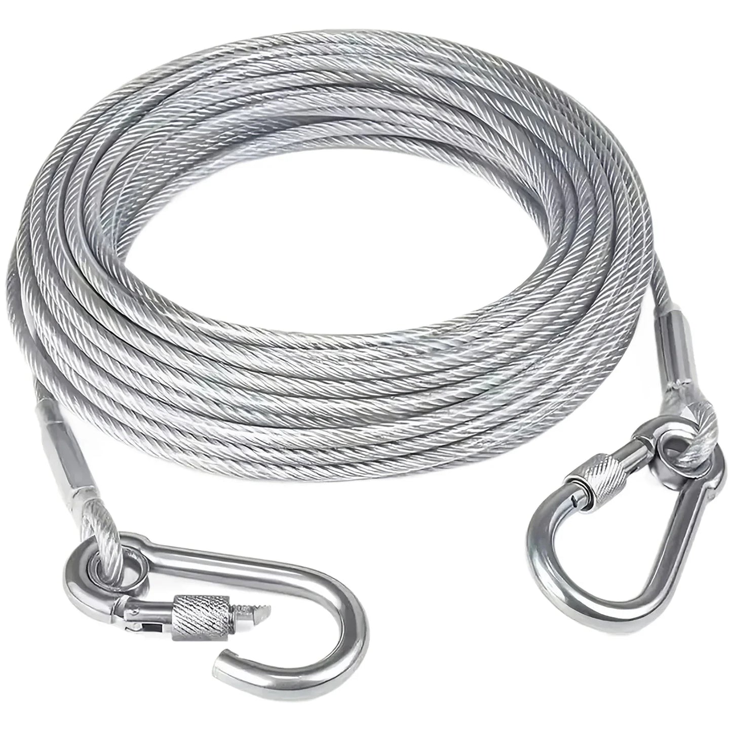 Stainless Steel Clothesline Wire Rope – Adjustable 1–9m Outdoor