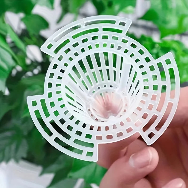 Conical Plastic Pot Drainage Filters – Root Protection (10/20 Pcs)