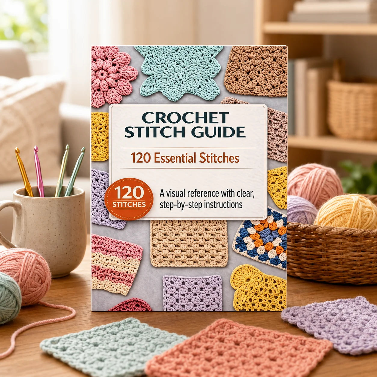 Complete Crochet Stitch Guide Beginners 125 Needle Techniques Manual