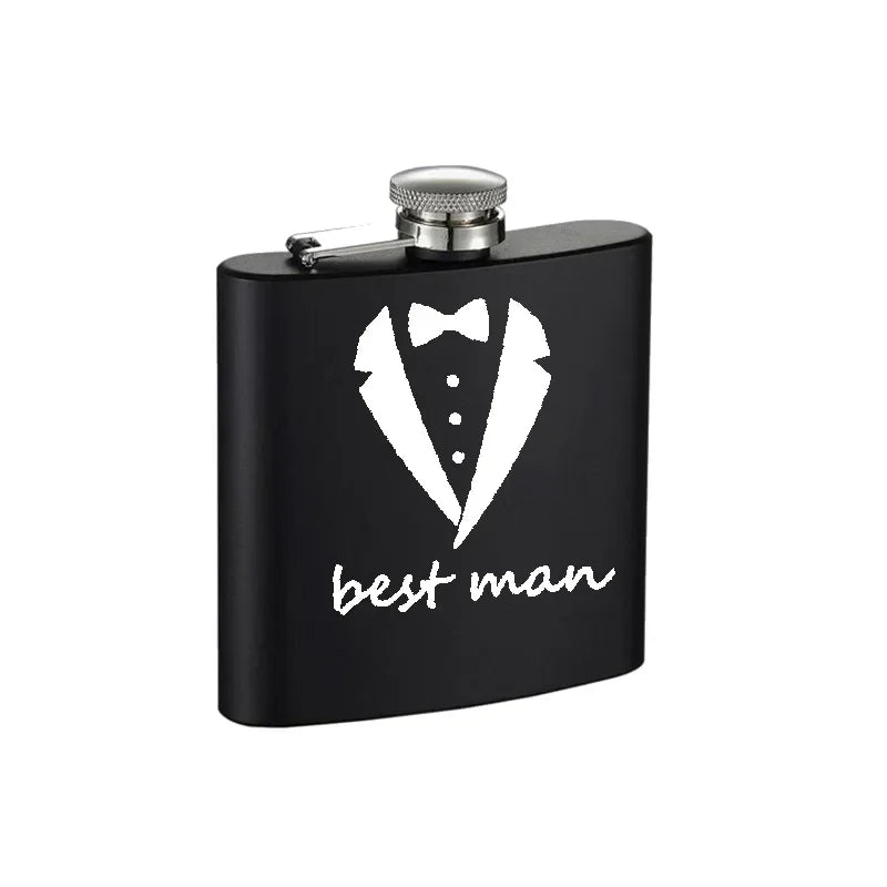Groomsman Proposal Gift Set – Socks, Cap & More | Wedding Wedding Proposal Gift Set Peaceful Pleasures Health and Wellness best man Flask