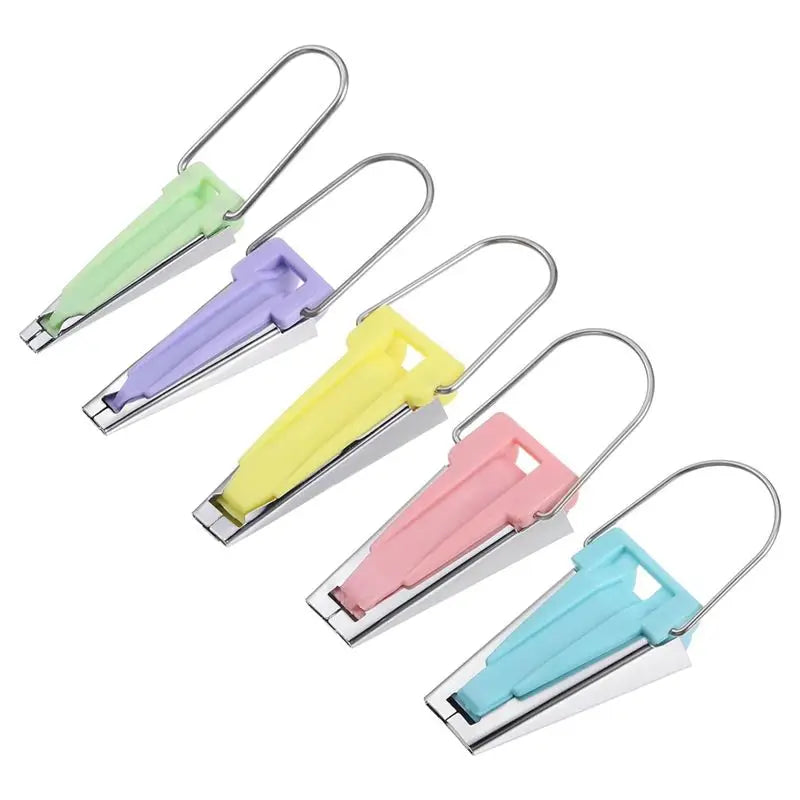 A36T-Tape Maker Kit 6Mm 12Mm 18Mm 25Mm 9Mm Single And Double Fold Fabric Bias Binding Maker Sew Tool For Fabric Patchwork Durabl Peaceful Pleasures Health and Wellness