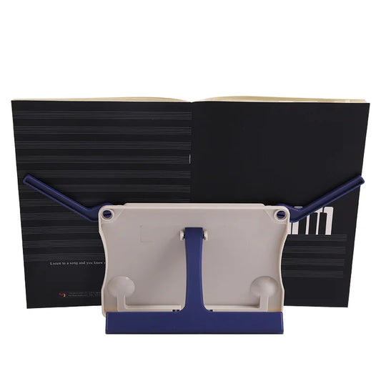 Adjustable Book Stand Foldable Bookends Portable Desktop Sheet Music Stand for Piano Music Score Reading Holder Tablet Stand Peaceful Pleasures Health and Wellness