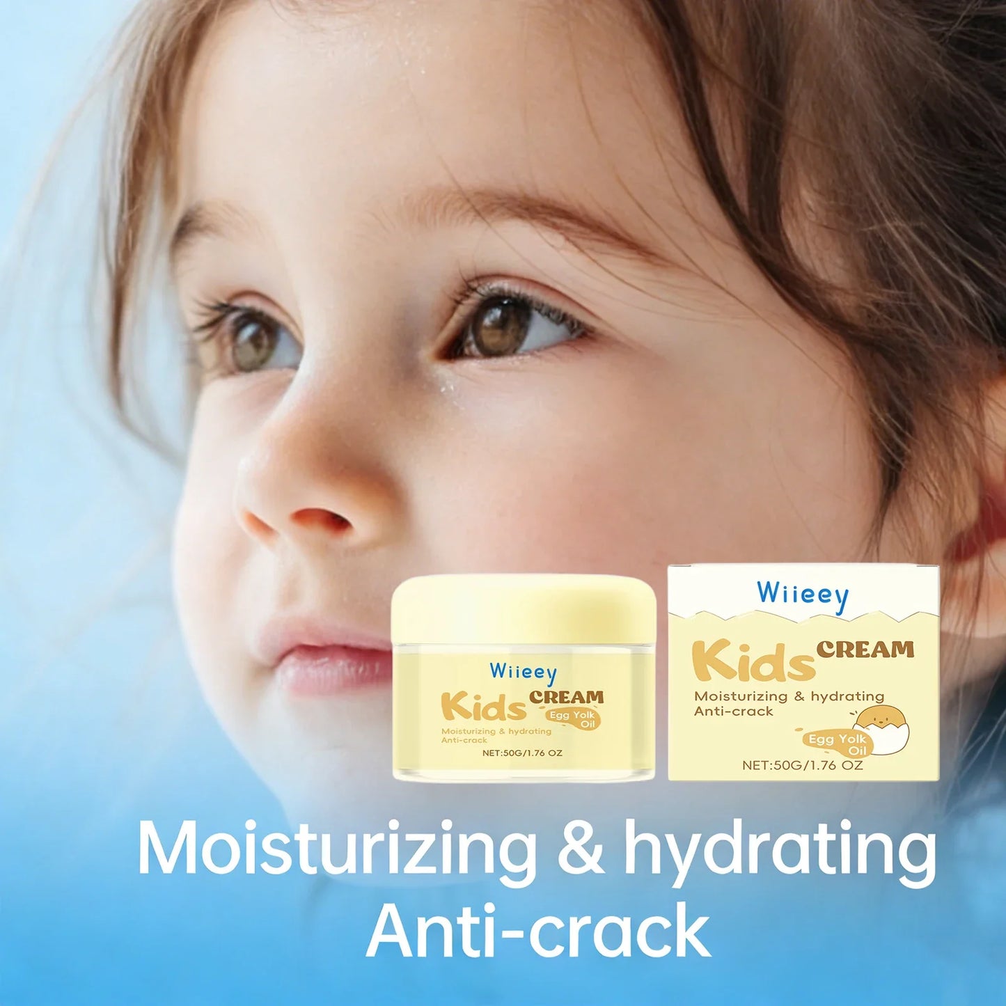 Wiieey Kids Anti-Crack Facial Cream – Deep Moisturizer 50g