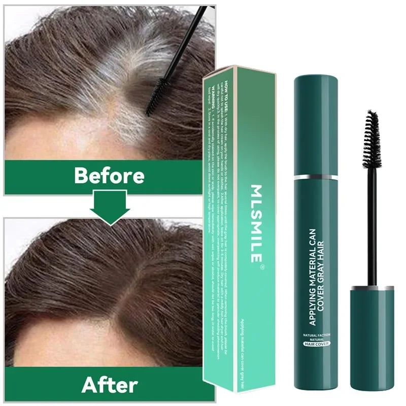 Disposable Hair Dye Stick – Covers Gray, High Saturation Color