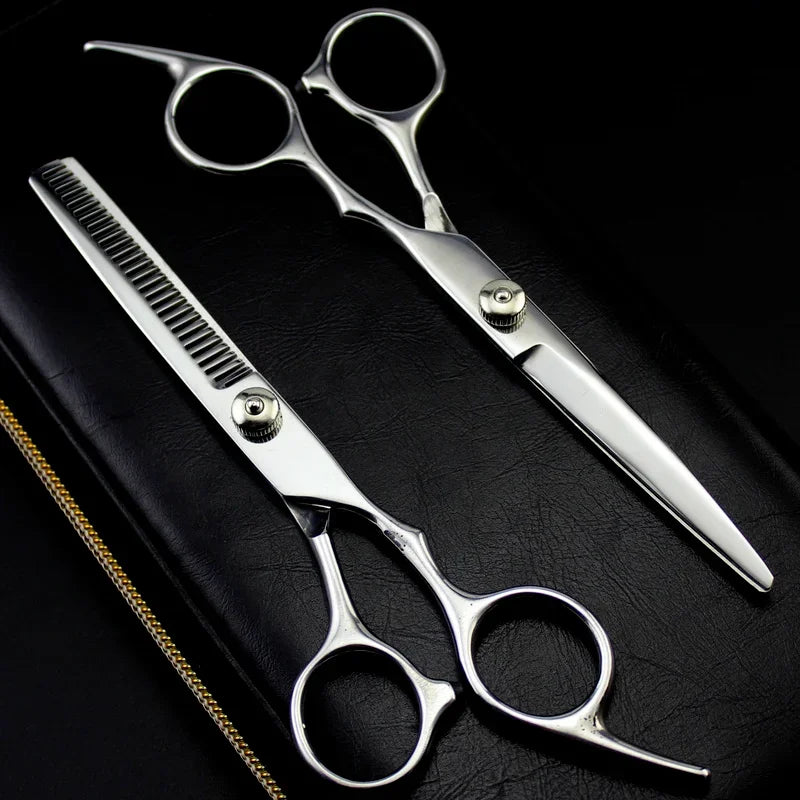 Hairdressing Scissors Professional High Quality Hair Cutting+Thinning Scissors Salon Shears Barber Scissors Shop Peaceful Pleasures Health and Wellness