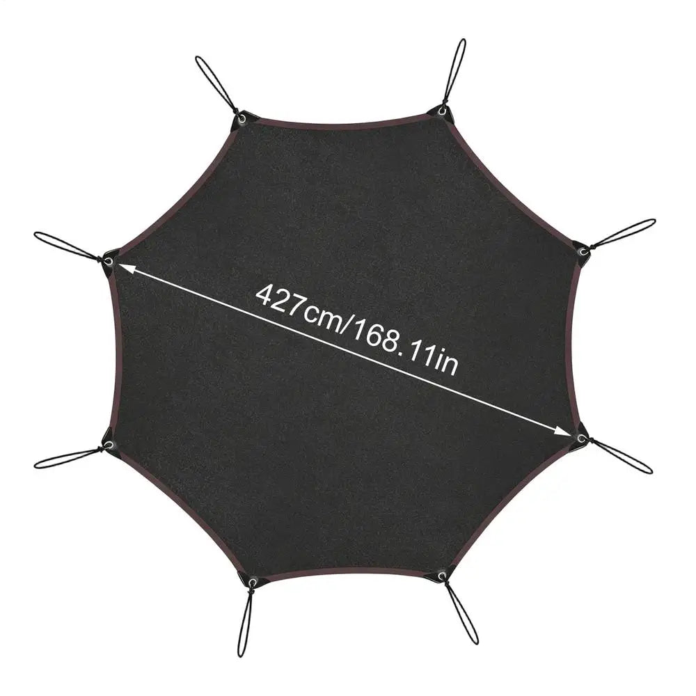 Trampoline Sunshade Cover 10/12/14 FT | UV & Weather Shield