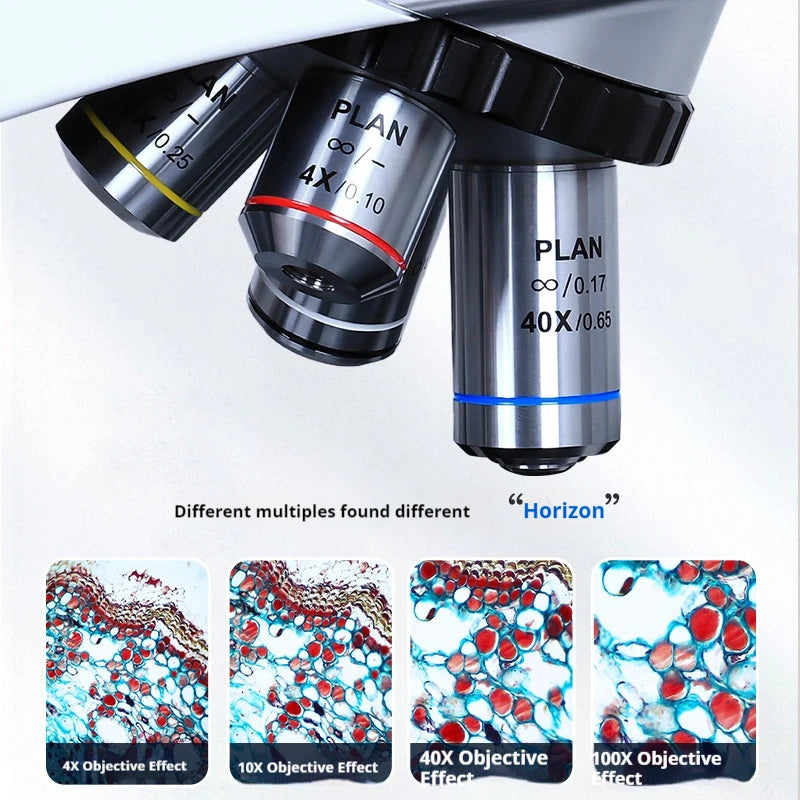 Research Grade Biological Microscope Plan/infinity Optical System Experimental University Specific Medical Photography Peaceful Pleasures Health and Wellness