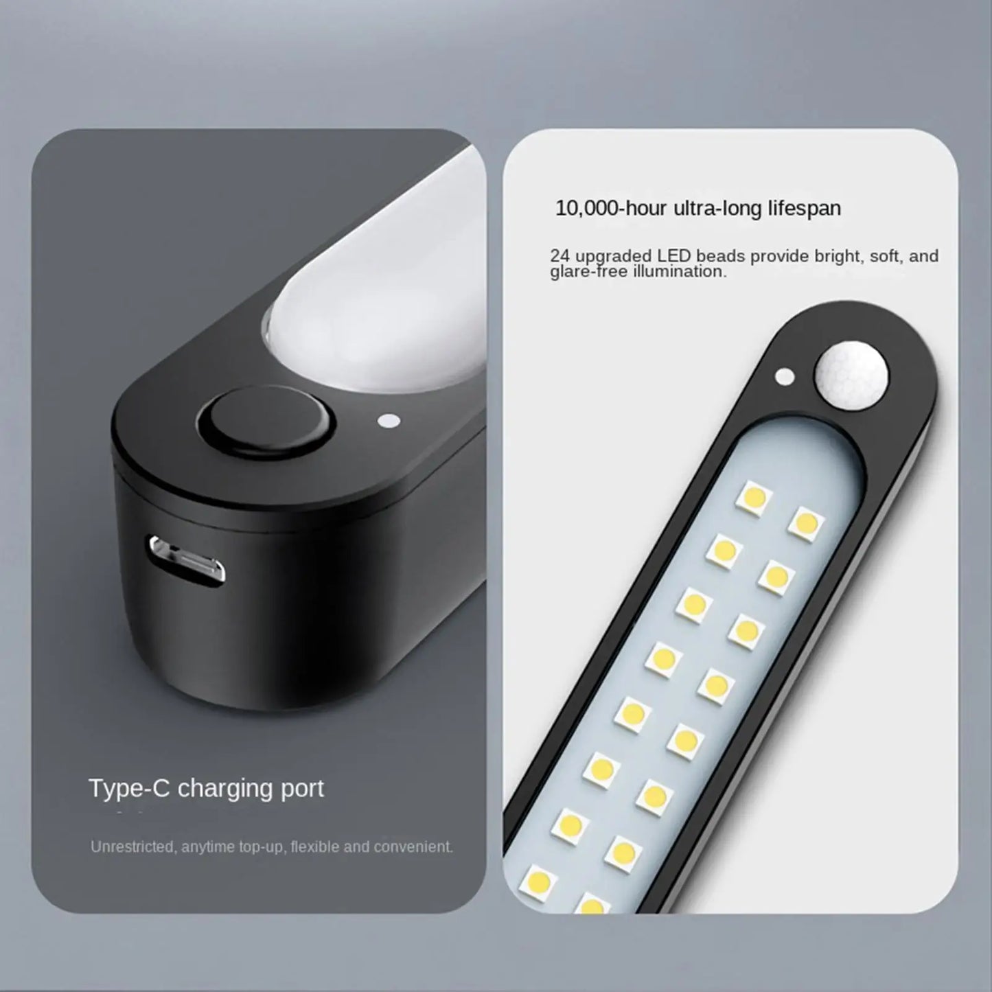 Magnetic LED Car Trunk Light Motion Sensor Cargo Lamp for RV Camper Van Truck Sedan Vehicle Outdoor Roadside ﻿ Peaceful Pleasures Health and Wellness