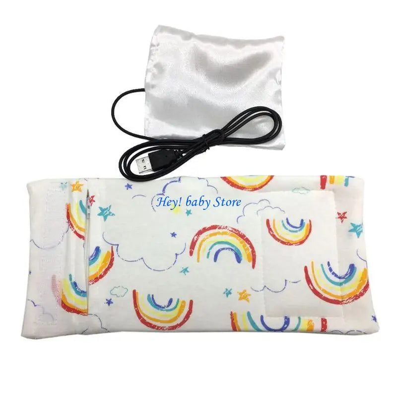Portable USB Baby Bottle Warmer Bag for Breastmilk & Formula