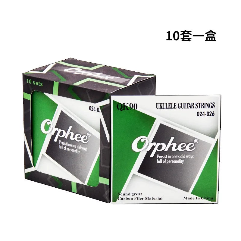 Guitar Accessories Orphee Strings QK-90 Uk Ukulele 1-4 Sets