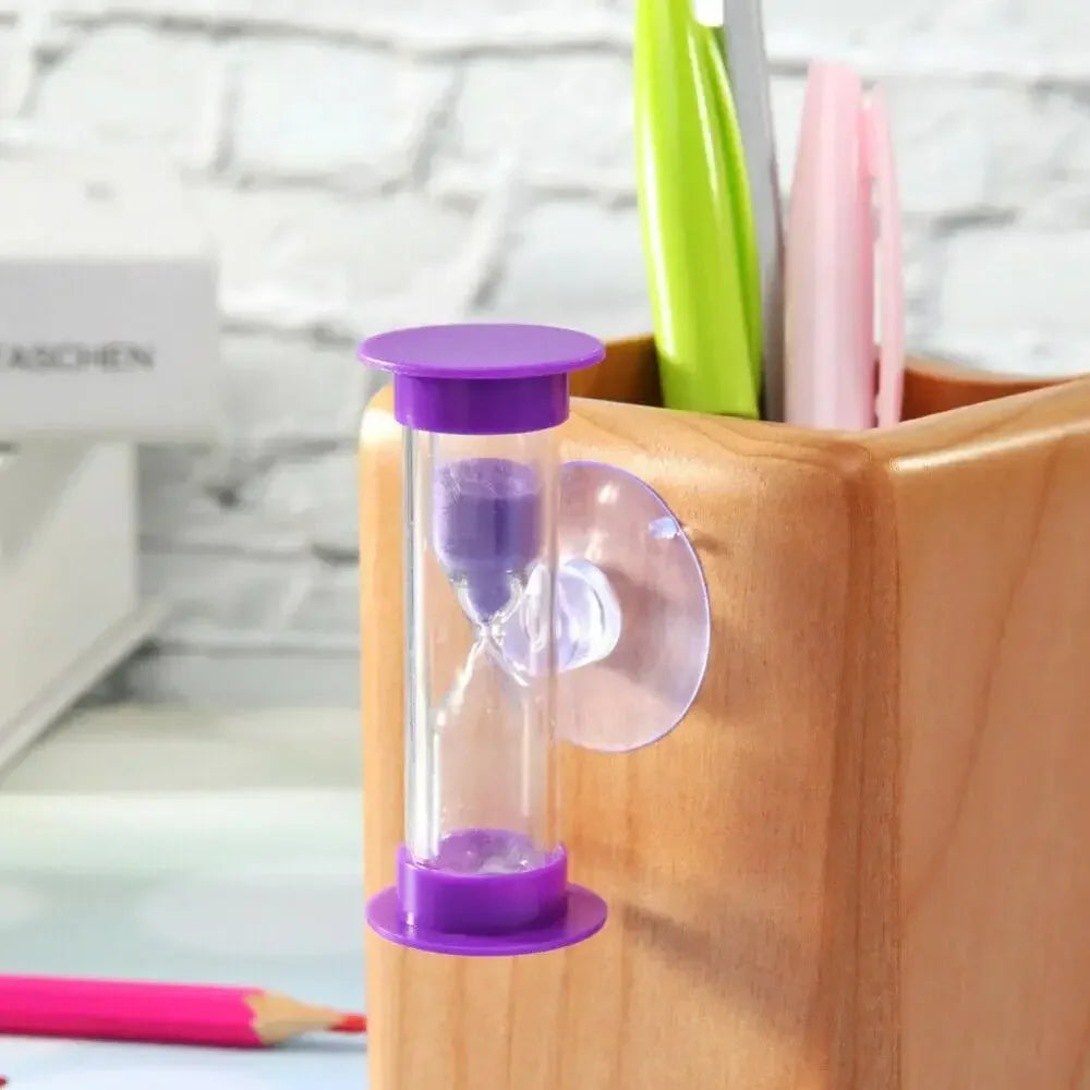 Kids' Sand Timer Hourglass – 2/3 Min Toothbrush & Game Clock Sand Hourglass Timer Peaceful Pleasures Health and Wellness
