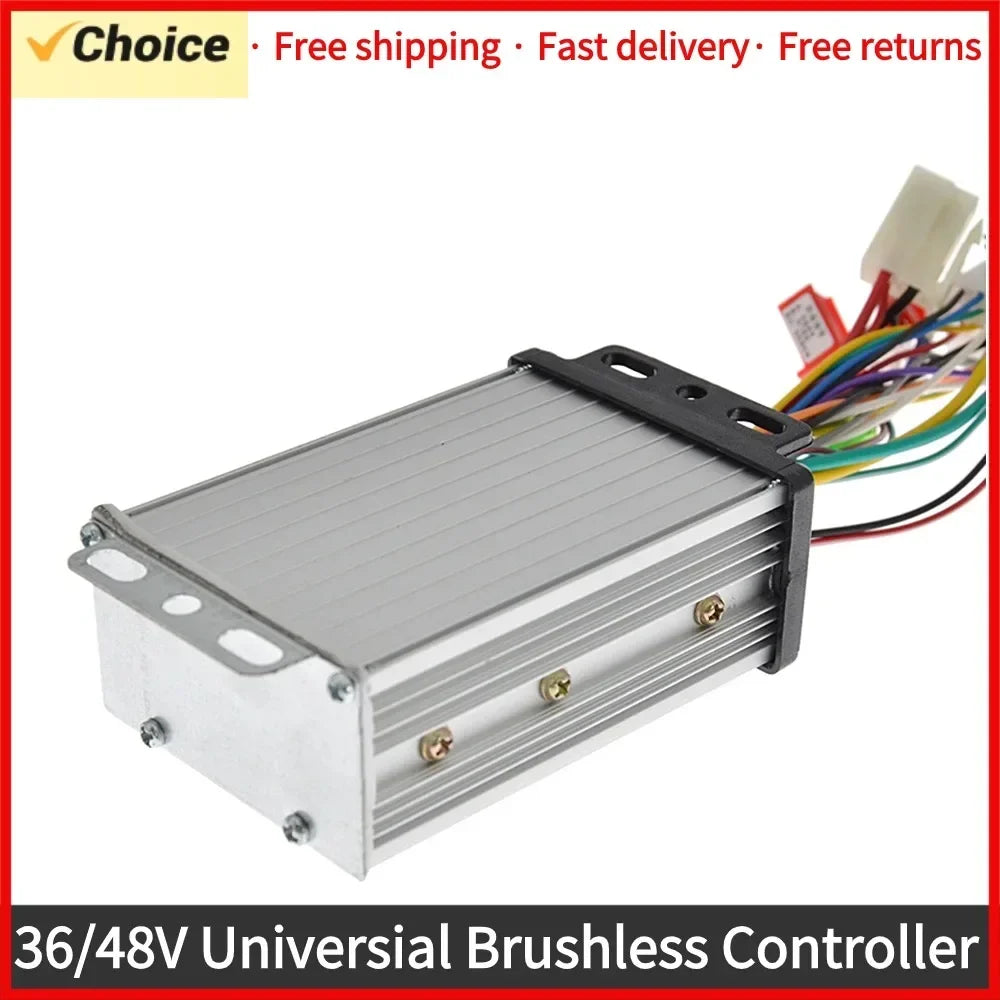 350W 36 48V Universial Brushless Controller Electric Bicycle Scooter
