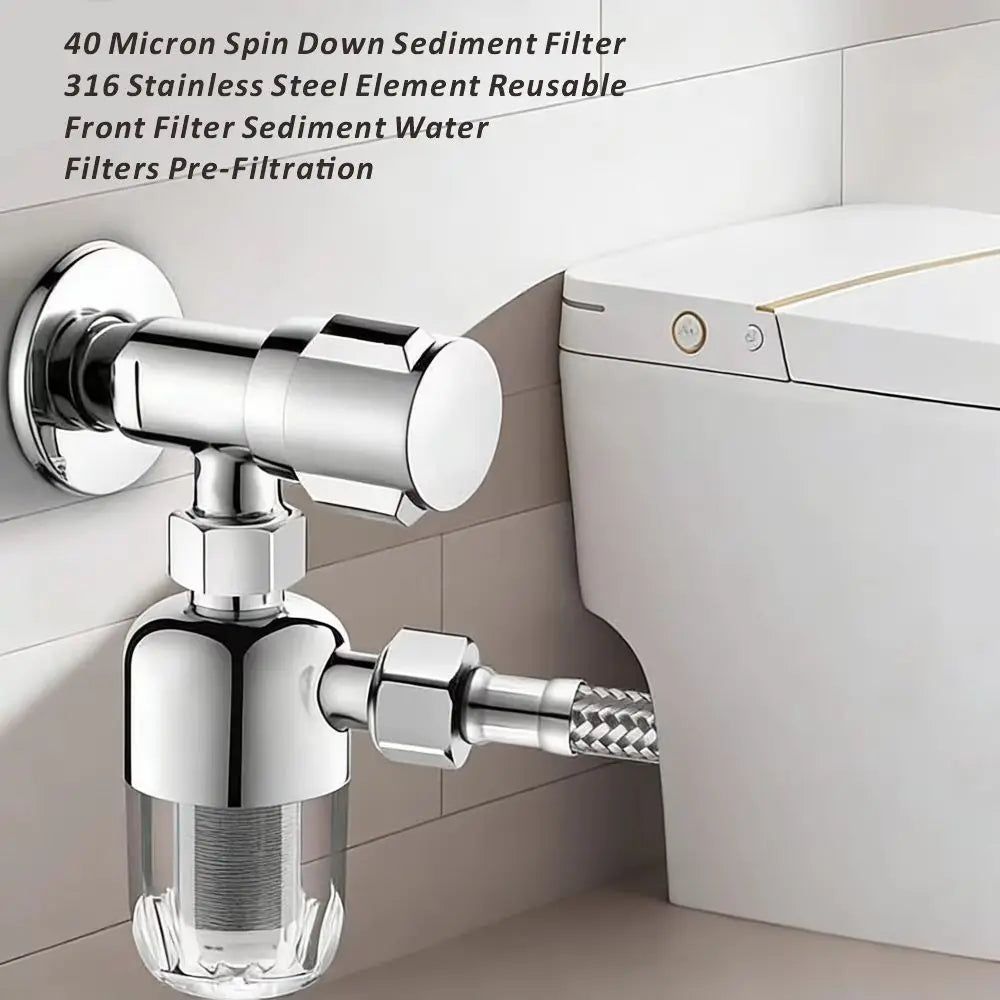 SUS316 Stainless Steel Tap Water Filter – Anti-Scale Purifier