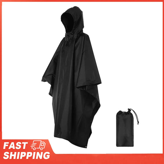 3-in-1 Picnic Mat Blanket Sun Shelter Waterproof Rain Poncho Peaceful Pleasures Health and Wellness