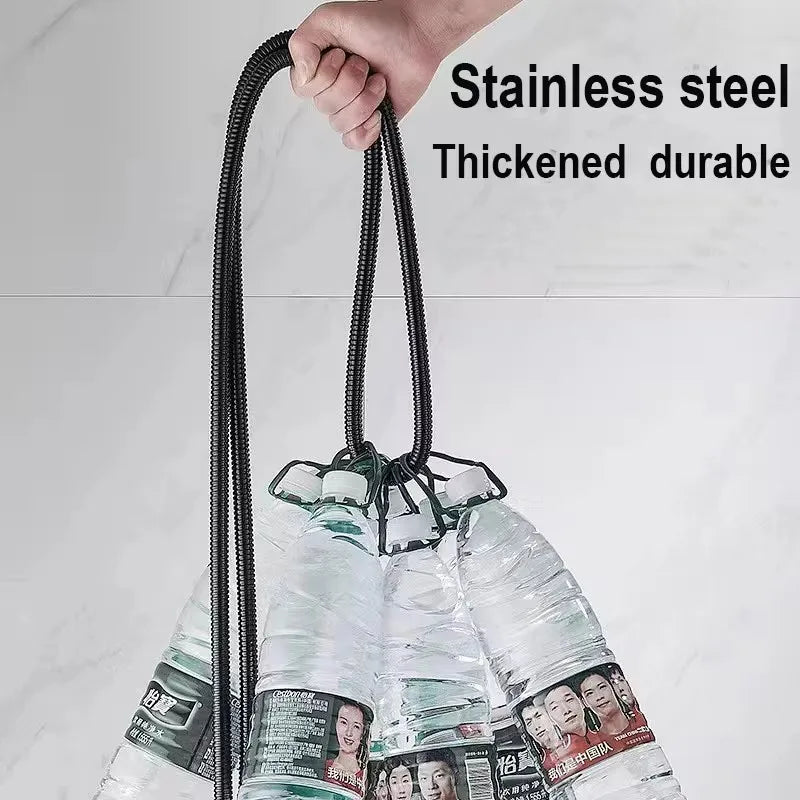 Stainless Steel Shower Hose 1.5M 2M 3M | Black & Silver