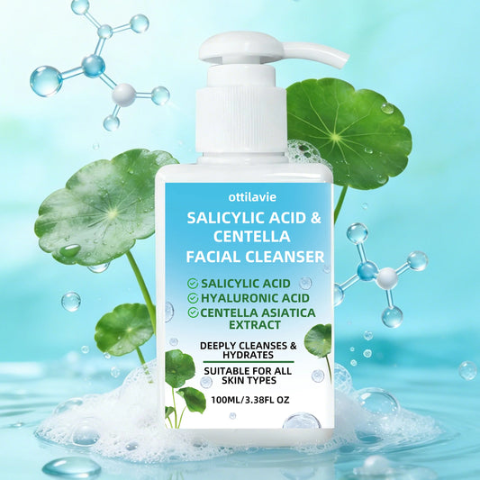 Ottilavie Salicylic Acid & Centella Face Wash 100ml Cleanser Facial Cleanser Oasis Select