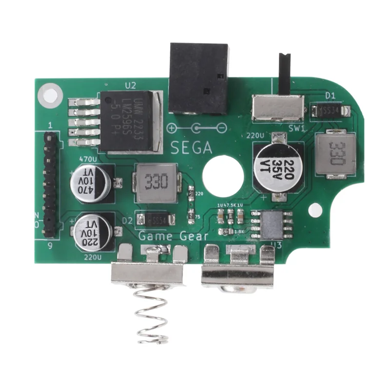 -ABDH Pre-Soldered For Sega Game Gear GG All Edition Replace Power Supply On Off Board IC Capacitors Power Board Peaceful Pleasures Health and Wellness