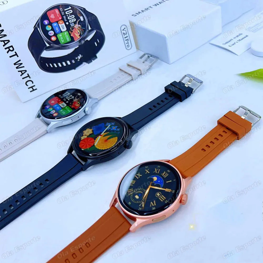 2026 New Men's Smart Watch Women's Gift 2.01inch HD Full Touch Screen Sports Fitness Watch Electronics Bluetooth Talk Smartwatch Peaceful Pleasures Health and Wellness