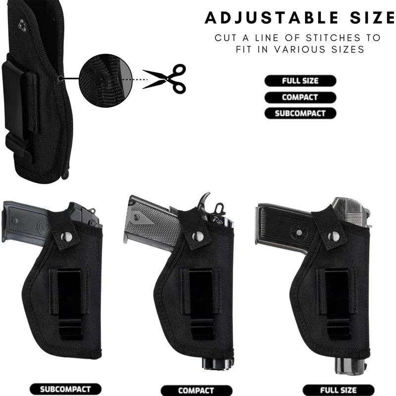 Universal OWB IWB Concealed Carry Holster | Glock & S&W M&P