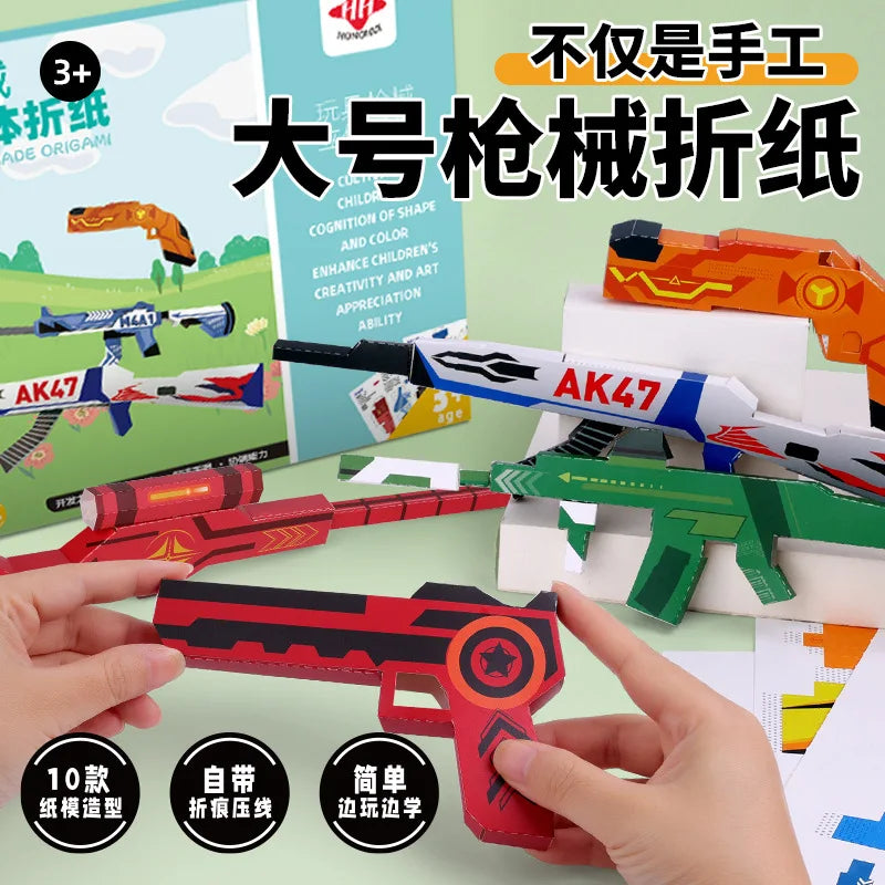 Bview Art 3D Origami Paper Airplanes Book Kids DIY Craft Tutorials