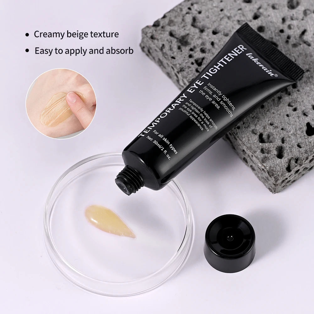 Instant Tighten Wrinkles Eye Cream Remove Eye Fat Bag Temporary Face Tightener Firm Smooth Deep Wrinkles Pores Eye Massage Cream Peaceful Pleasures Health and Wellness