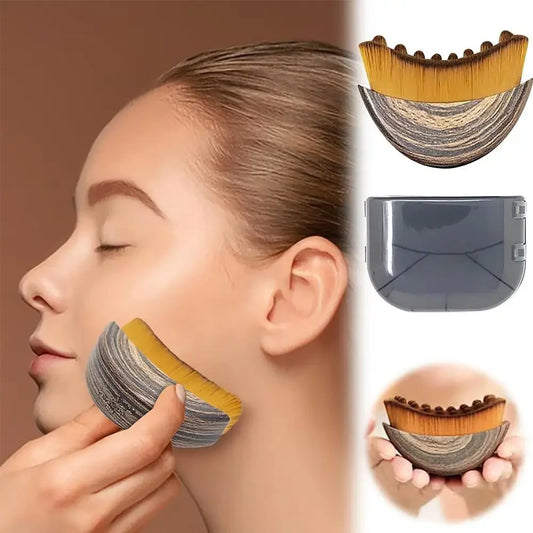 Lymphatic Contour Face Brush – Jawline Sculpting Tool Peaceful Pleasures Health and Wellness