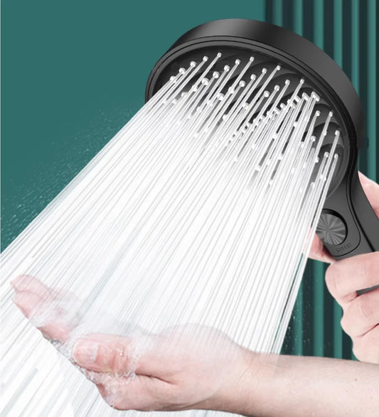 High Pressure 13.5cm Shower Head | 4 Modes Water Saving Handheld Shower Head Oasis Select