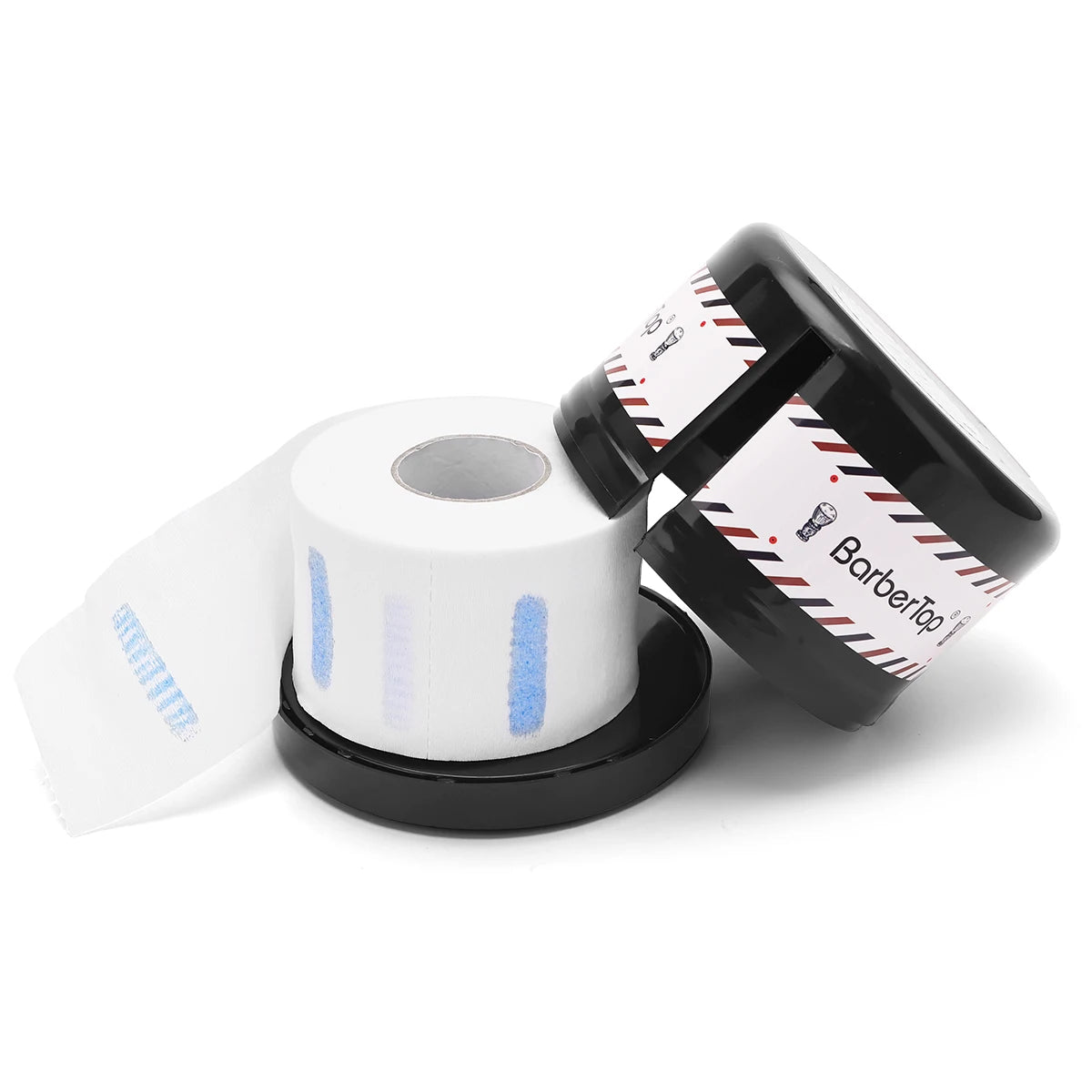 Barber Neck Strip Paper Dispenser Box,Pressure Resistant Plastic Disposable Neck Scarf Tissue Storage Case Salon Hairdressing Peaceful Pleasures Health and Wellness