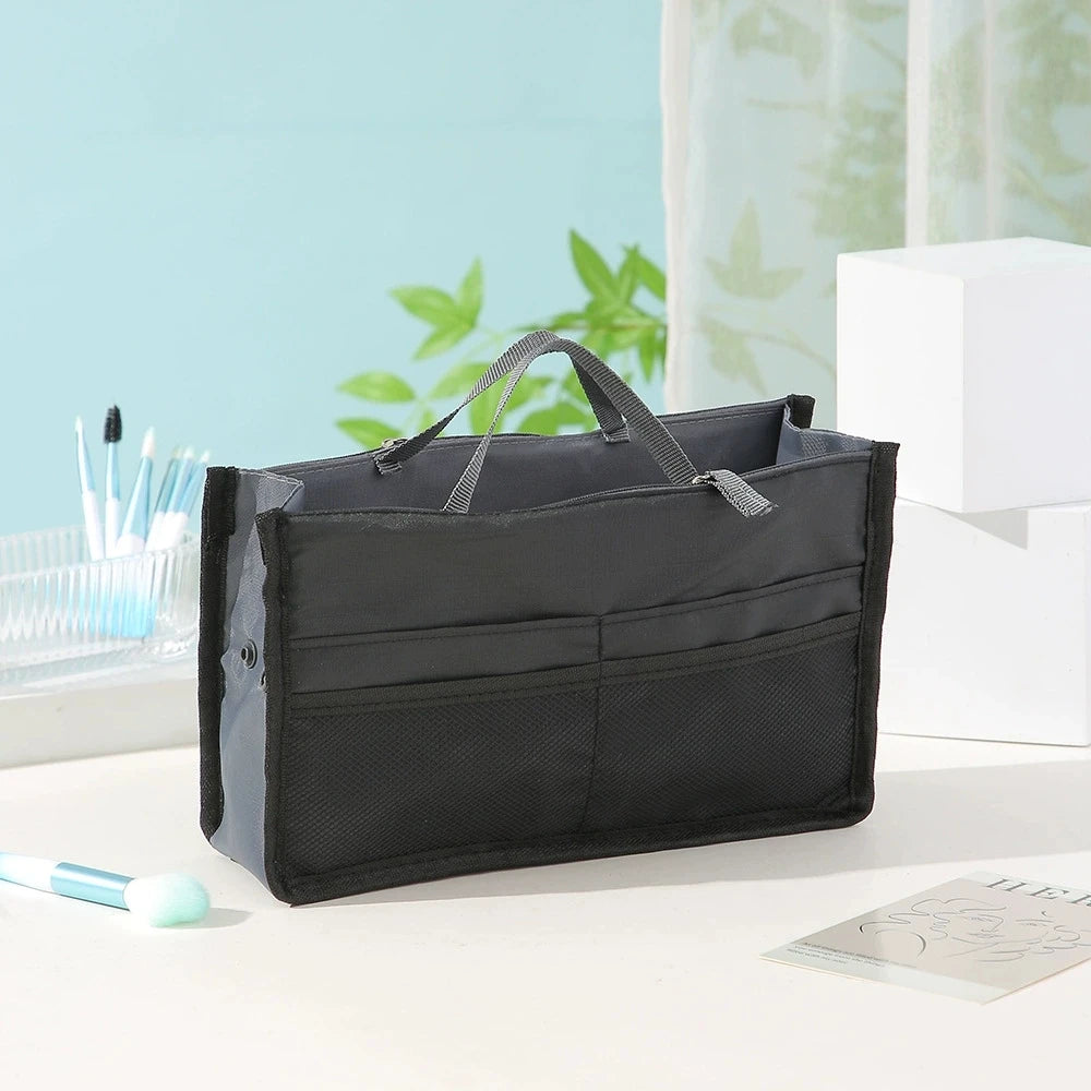 Large Capacity Makeup Bag & Toiletry Organizer | Double Zipper