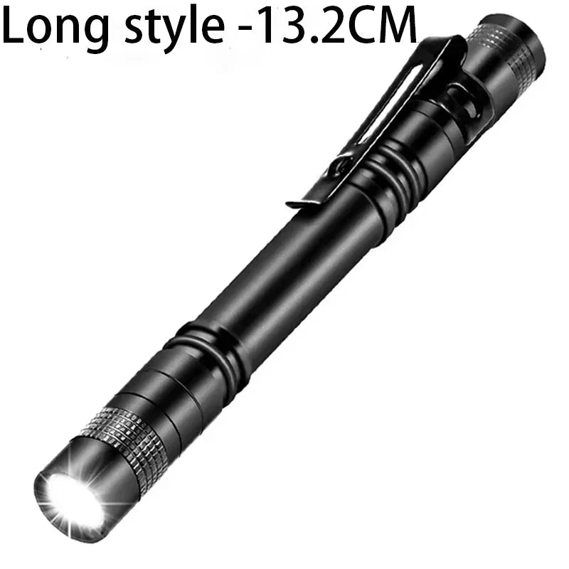 ZHIYU Mini LED Pen Flashlight – Waterproof Pocket Torch