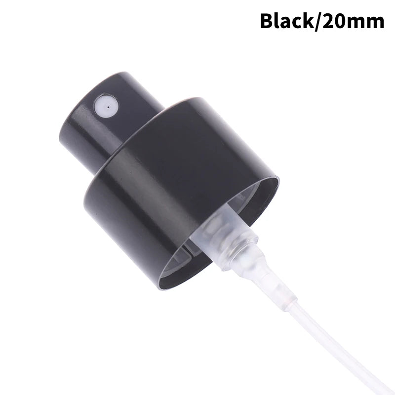 1pc 15mm 20mm Bottle Cap Fine Mist Sprayer Bottle Sprayer Used For 15mm Bayonet Type Aluminum Perfume Bottle Matching Nozzle Peaceful Pleasures Health and Wellness Black 20mm