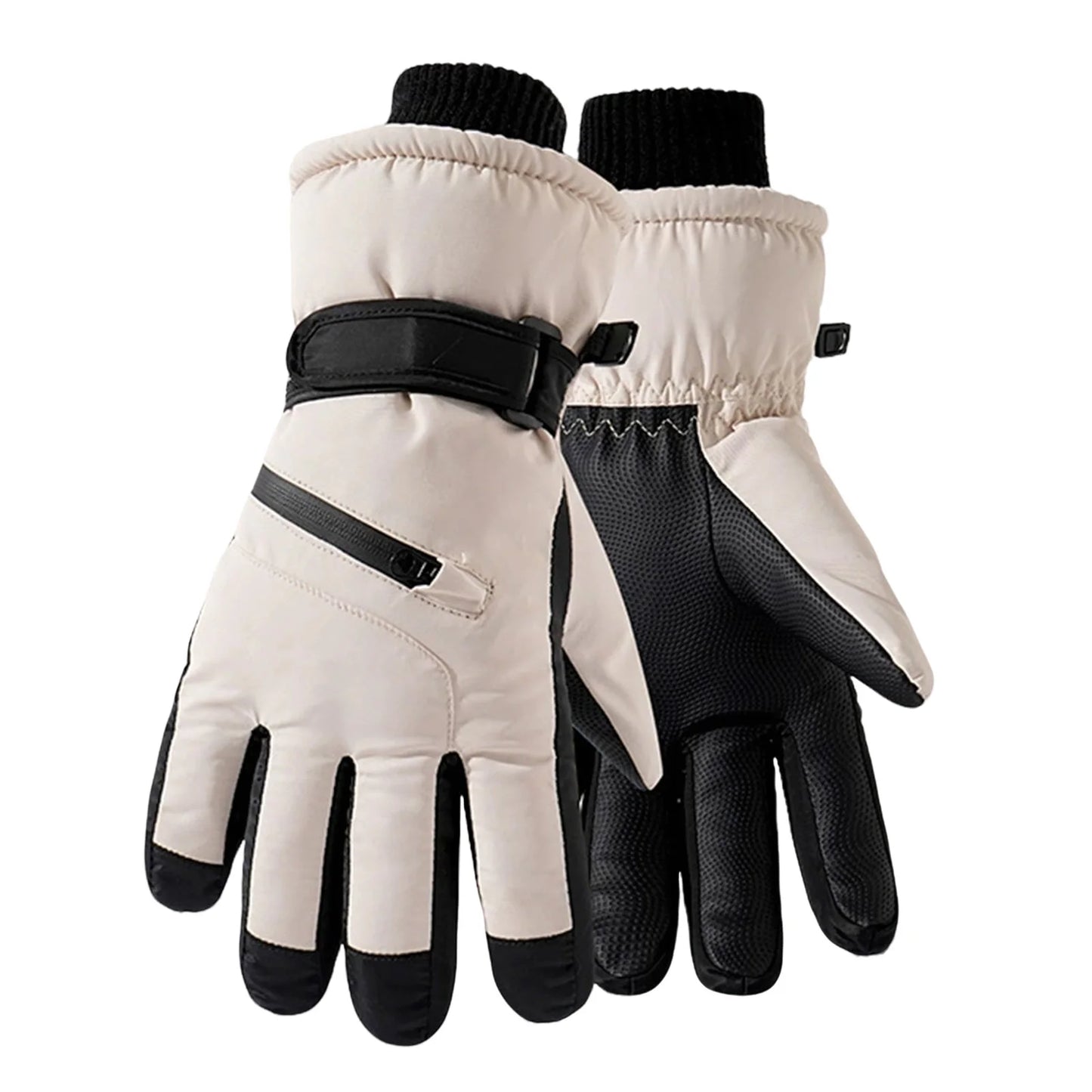 Unisex Thermal Ski Gloves | Fleece Touchscreen Winter Gloves
