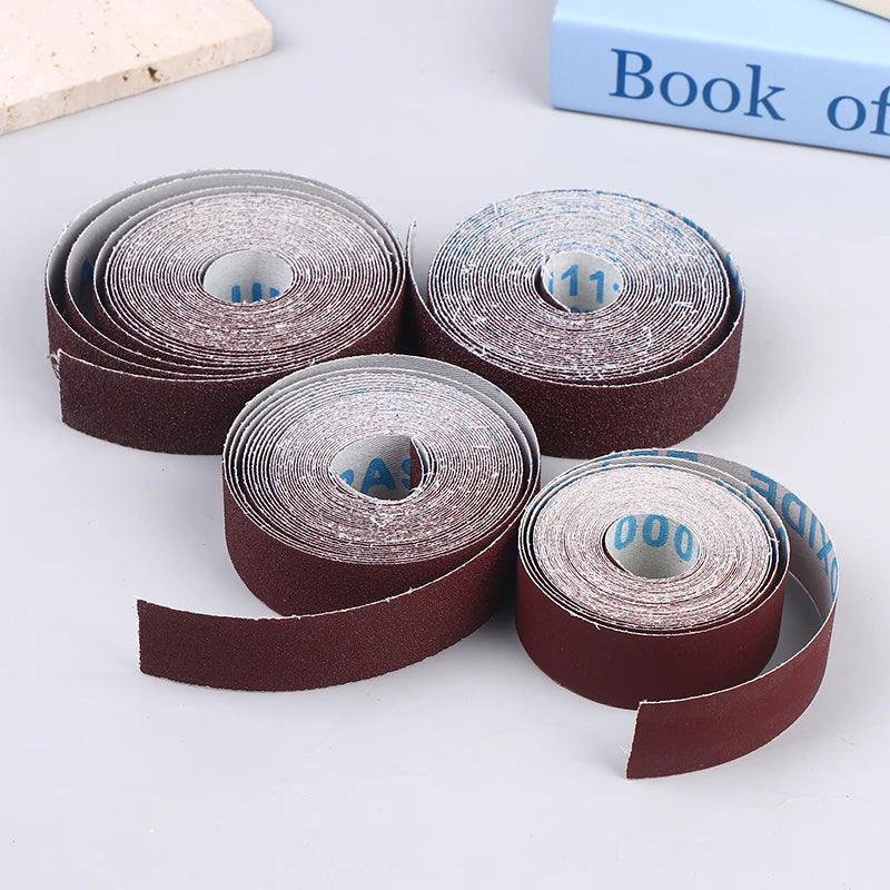 1 Inch Emery Cloth Rolls Continuous Sandpaper For Wood Sanding Metal Polishing Car Detailing Peaceful Pleasures Health and Wellness