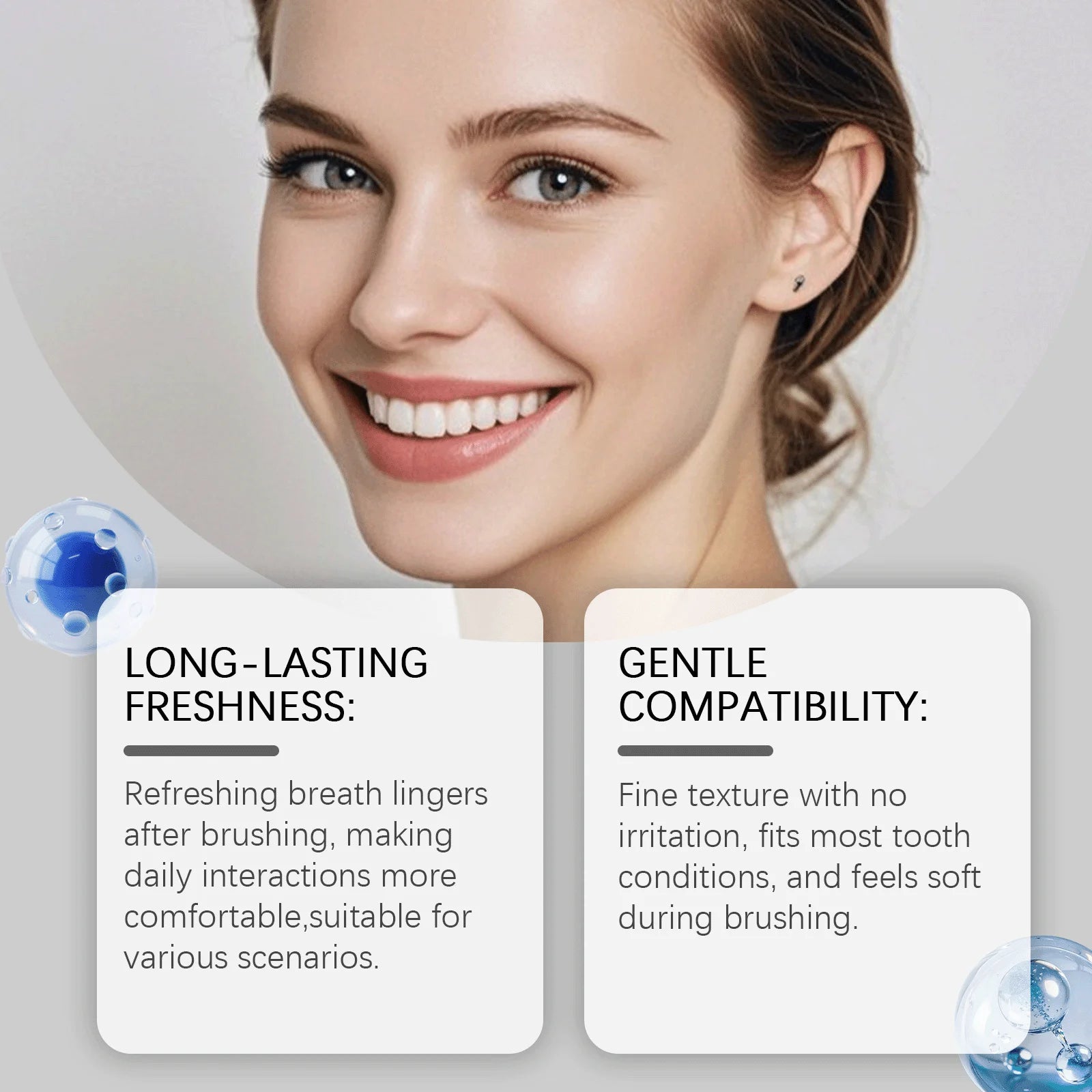 Menthol Toothpaste Instant Fresh Breath Remove Stains Clean Oral Bacteria Protect Enamel Health Teeth Brightening Toothpaste 60g Peaceful Pleasures Health and Wellness
