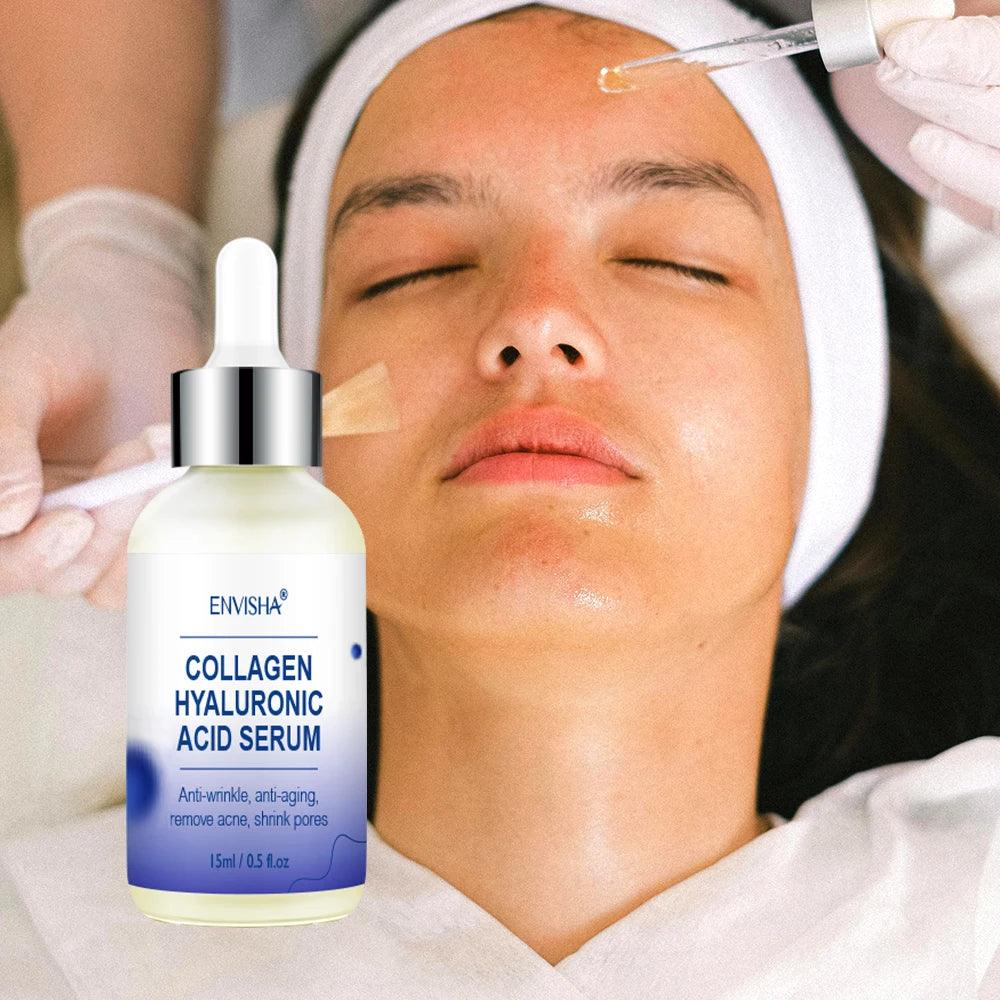 ENVISHA Anti-Aging Face Serum – Collagen, Hyaluronic Acid & Retinol 15ml Face Serum Peaceful Pleasures Health and Wellness