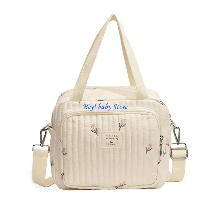 Embroidered Baby Diaper Bag | Nappy Organiser for Moms