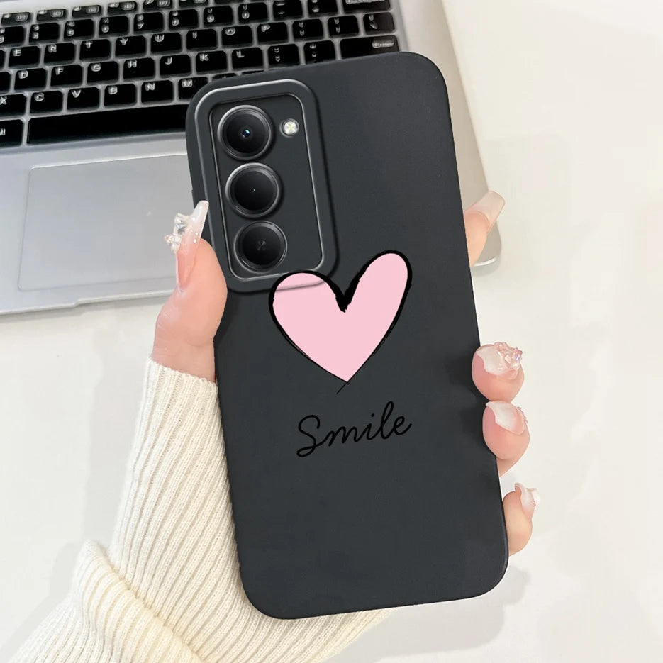 Xiaomi Redmi 15 4G/5G Cute Cartoon Shockproof Silicone Case