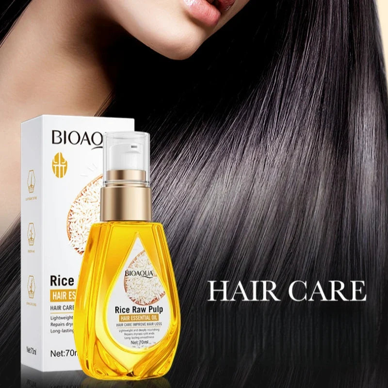 Rice Puree Hair Oil Conditioner – Keratin & Mineral Oils 70ml