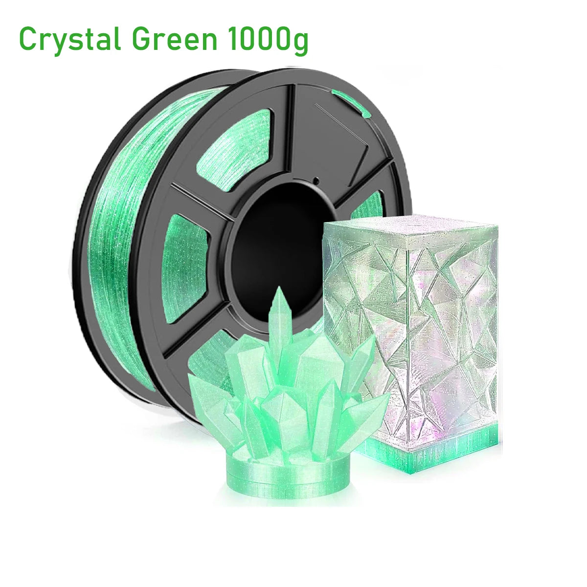 Glitter PETG Filament 1.75mm | Sparkle Galaxy Crystal Clear