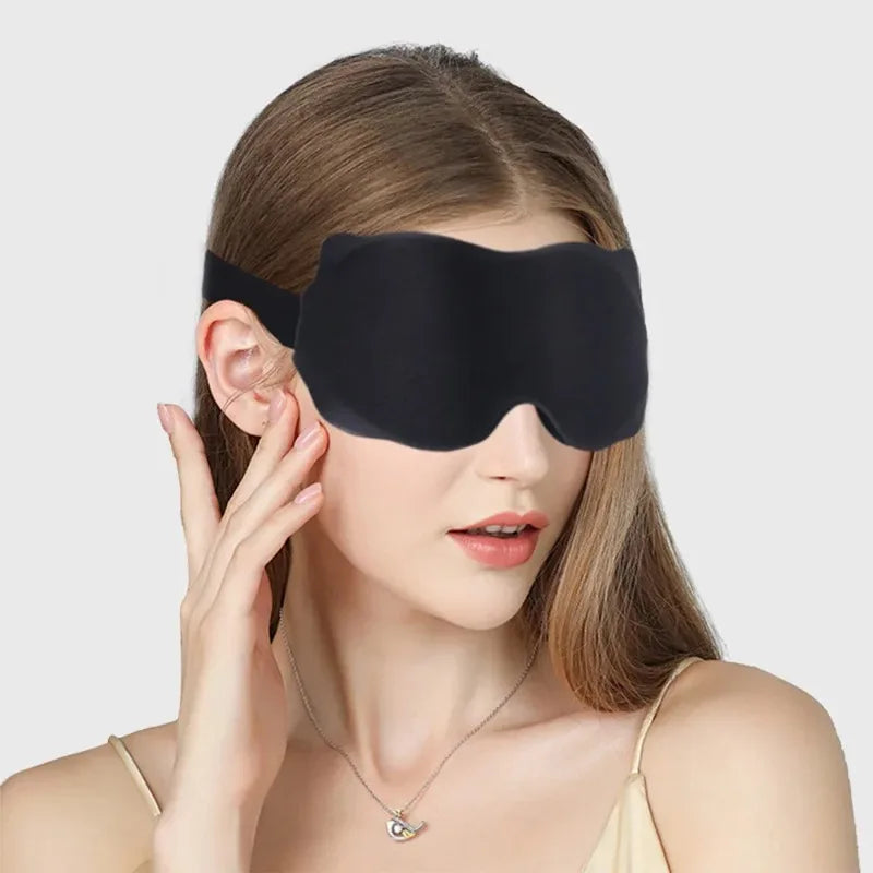 3D Sleep Eye Mask – Light Blocking, Breathable, Non-Pressing Sleep Eye Mask Peaceful Pleasures Health and Wellness