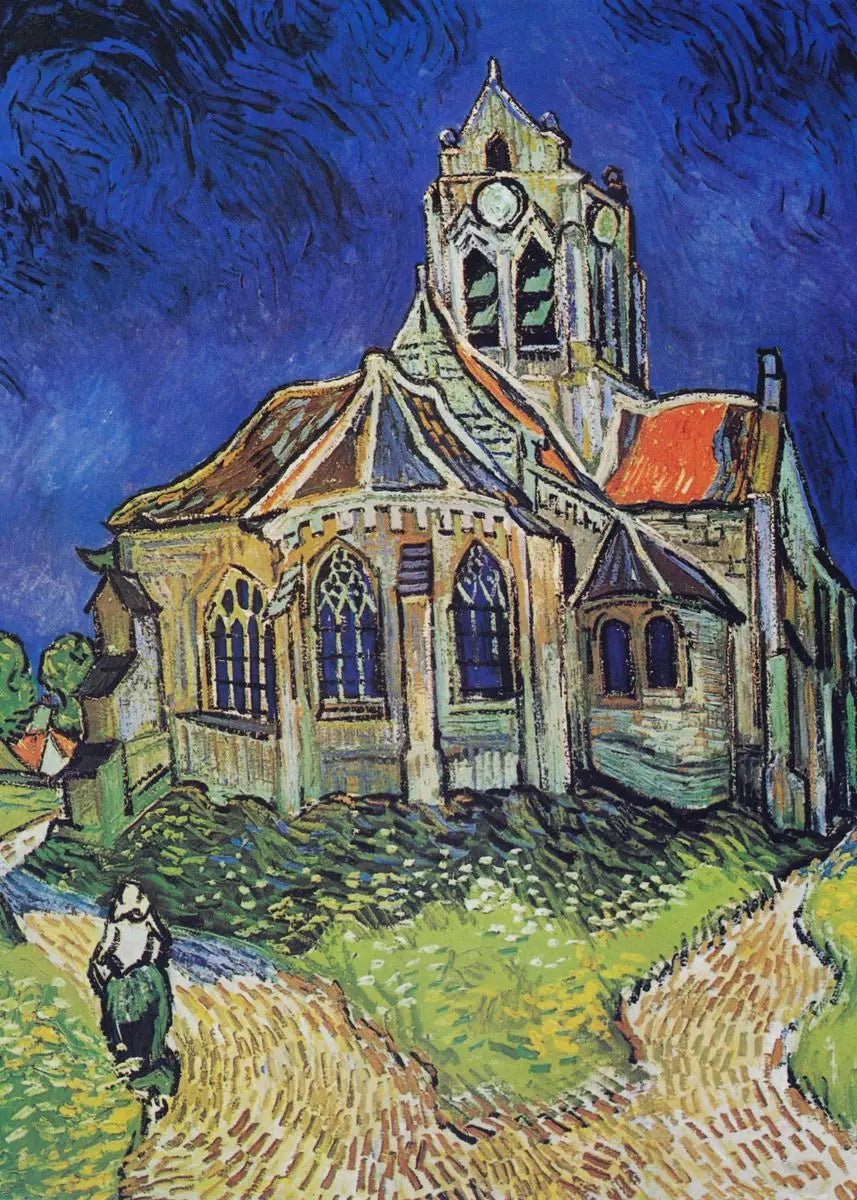 Van Gogh Starry Night Canvas Wall Art Print | Retro Unframed