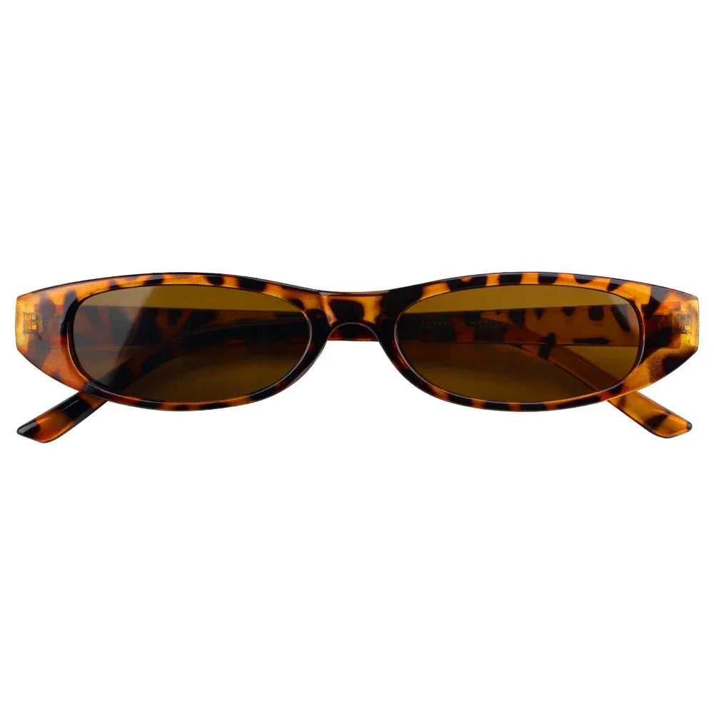 Vintage Rectangle Sunglasses Women Cat Eye Designer Ladies Small Frame Black Red Sun Glasses Brand Retro Skinny Eyewear Peaceful Pleasures Health and Wellness C