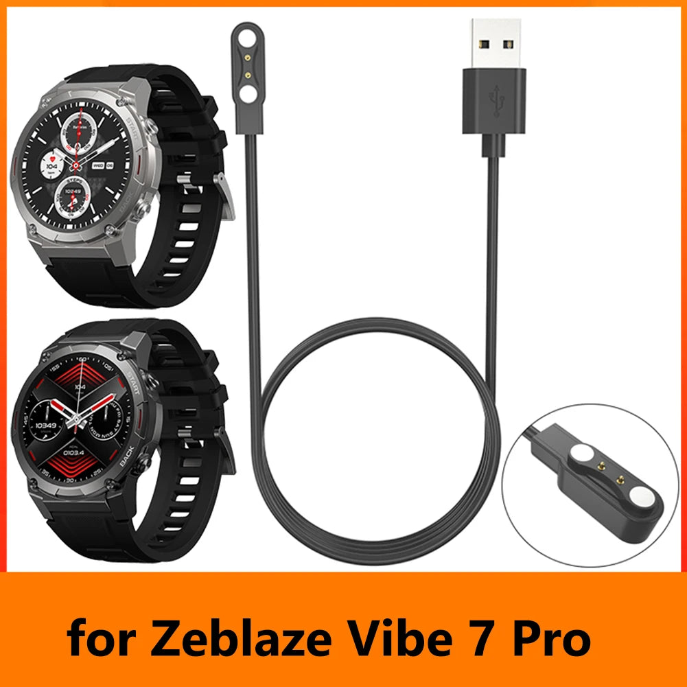 Zeblaze Vibe 7 Pro Magnetic USB Charging Cable 1M Peaceful Pleasures Health and Wellness