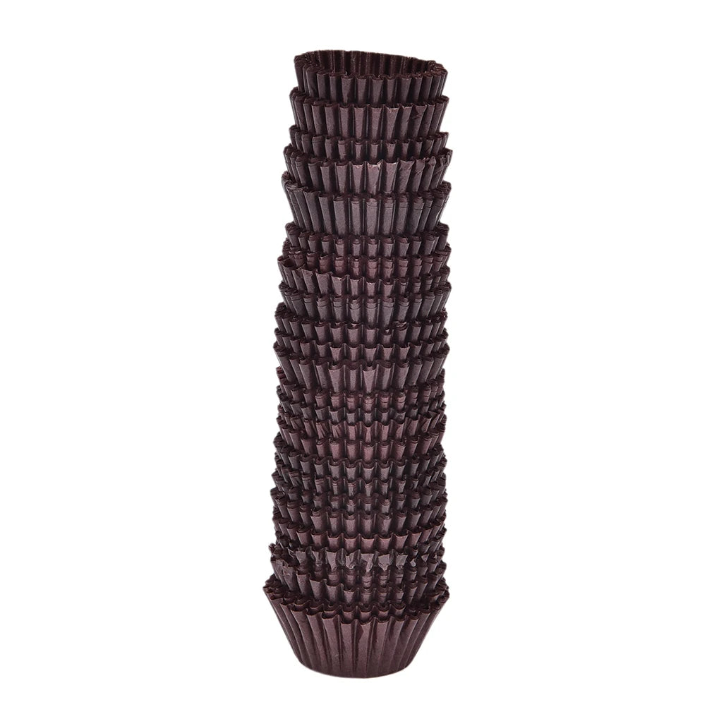 500-Pack Mini Cupcake Paper Liners – Food Grade Baking Cups