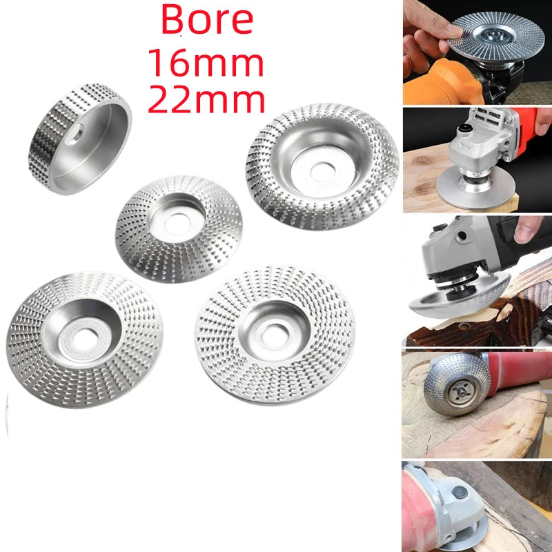 Wood Carving Grinding Disc Set | Angle Grinder Abrasive Wheel Peaceful Pleasures Health and Wellness