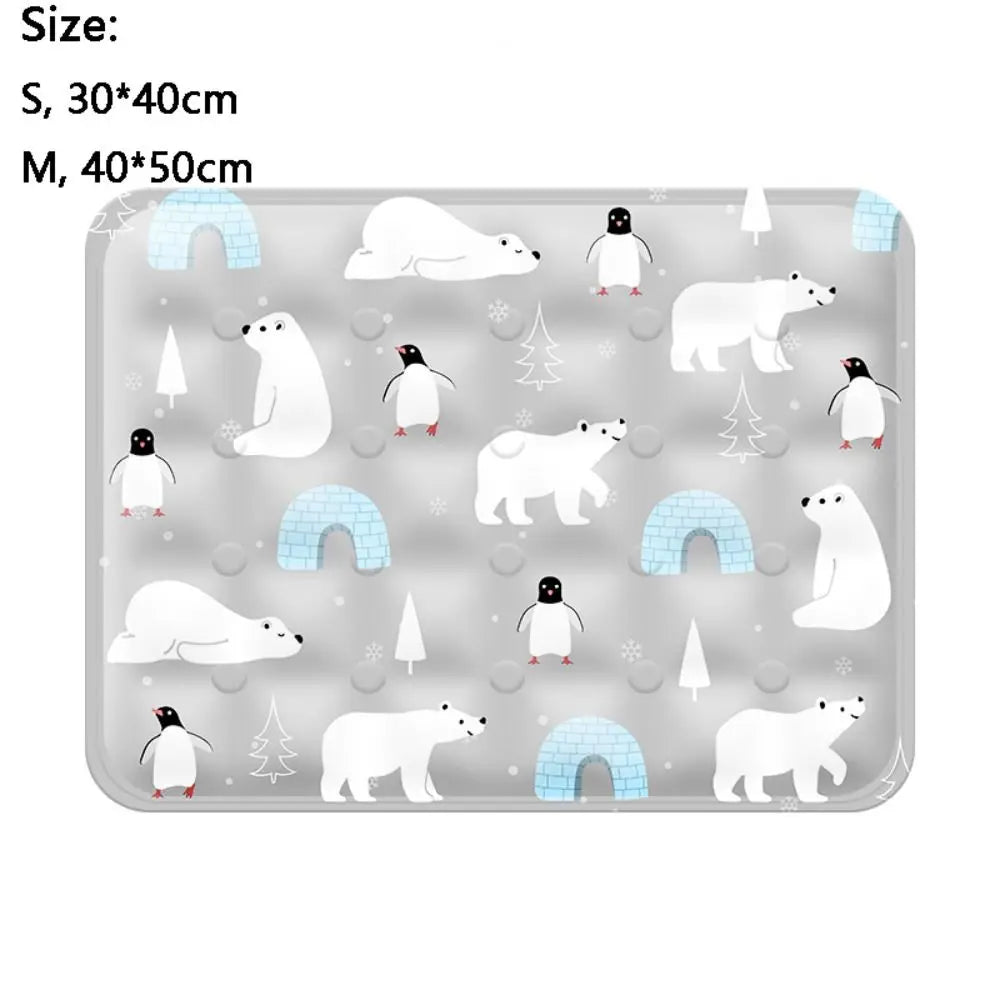 Extra Large Dog & Cat Cooling Mat – Soft Pet Cool Bed Pad