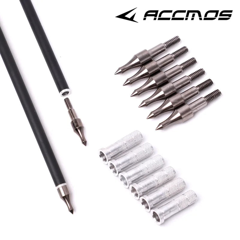 ACCMOS 6 12 3K Carbon Arrow ID6 31 Spine 200 250 300 350 400 500