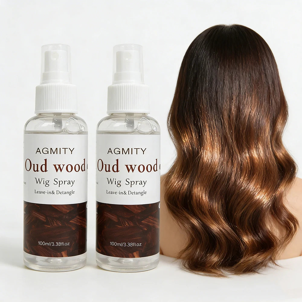 Oud Rose Wig Leave-In Conditioner Spray | Anti-Frizz & Moisturizing