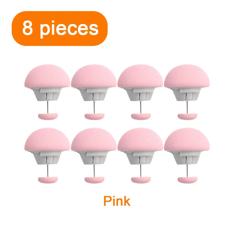 Mushroom Quilt Clips | Non-Slip Bed Sheet Blanket Fasteners