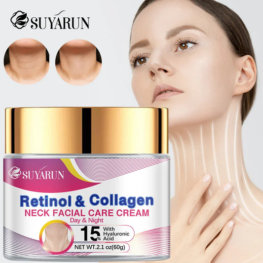 SUYARUN Retinol Collagen Face & Neck Cream – Firming Moisturizer Face & Neck Cream Oasis Select